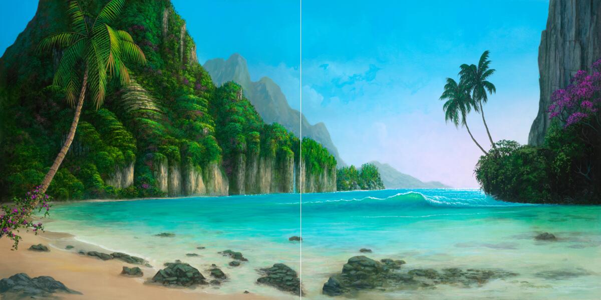 Ceramic Backsplash Tile Mural Beach Scene Seaside Ocean – Serenity Found